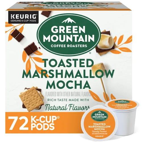 Miniatura 84 de Green Mountain Coffee Selecciones Estacionales de Café Galleta de Canela y Azúcar por Servicio Keurig K-Cup Pods, Café Tueste Claro, 12