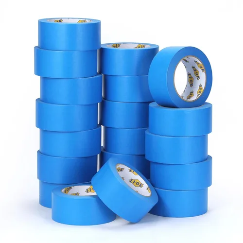 Miniatura 8 de EFOK Cinta de Pintor Azul 1 Pulgada a Granel - Cinta de Pintura 20 Rollos x 1 Pulgada x 55 Yardas - Cinta de Pintor Azul Cinta de Enmascarar