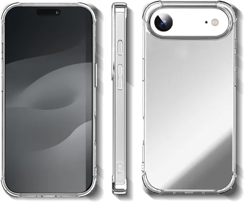 Miniatura 55 de AICase Funda protectora para iPhone 16 compatible con iPhone 16, delgada, ligera, transparente [no amarillenta] Diseño vibrante