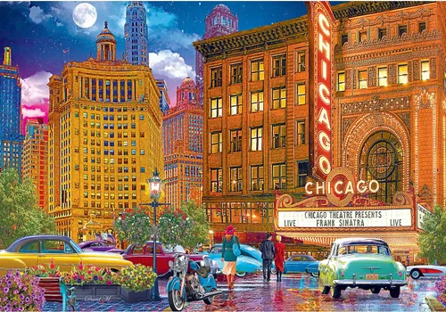 Miniatura 8 de RoseArt - Kodak Premium - Broadway, NYC - Rompecabezas de 1500 piezas para adultos