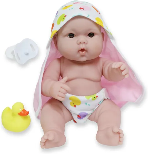 Miniatura 3 de JC Toys Conjunto de Regalo para la Hora del Baño con Adorables Bebés Afroamericanos Lots to Love de 14" Muñecas de Vinilo Completamente Lavables