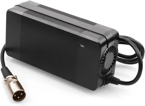 Miniatura 11 de Cargador de 29.4V CC 29.4V/0.4a 25.9V 24V para batería de litio 7S, baterías de litio de 350 W, 12 AH, 500 W, sillas de ruedas plegables ligeras