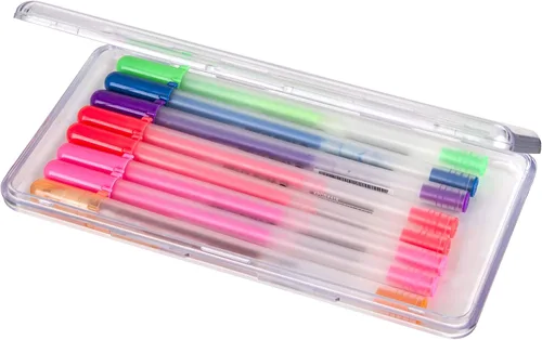 ArtBin 6902AG Slim Line - Caja para bolígrafos y lápices, organizador pequeño de arte y manualidades, [1] estuche de almacenamiento de plástico,
