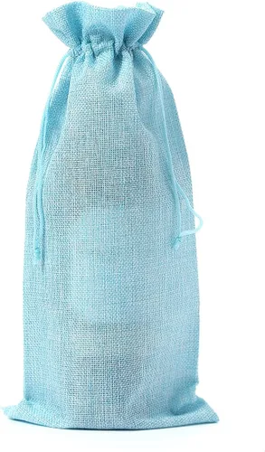 Miniatura 16 de 25 bolsas de arpillera con cordón, bolsa de regalo naranja con cordón, bolsa de joyería, bolsas de arpillera para recuerdos de fiesta de boda