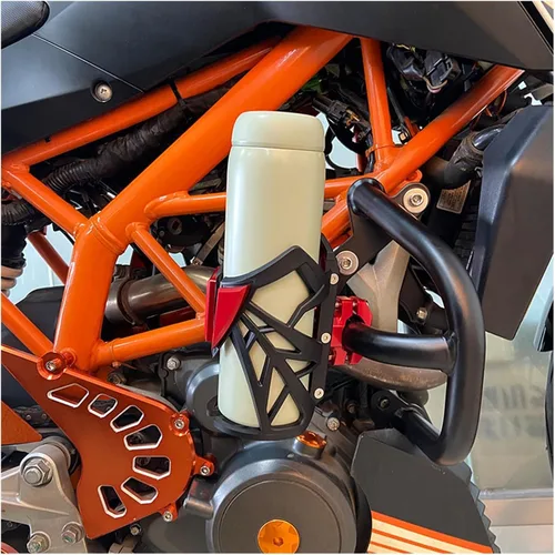 Miniatura 3 de W para Yamaha MT-07 MT-09 MT-03 Mt07 Mt09/03 Botella de agua para bebidas de motocicleta Jaula Bebida Portavasos Sdand MT07 09 03 Y