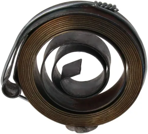 MroMax 1 muelle de prensa de taladro, ensamble de resorte de bobina de retorno de alimentación de resorte de pluma, 0.03 x 0.47 x 60.63 pulgadas,
