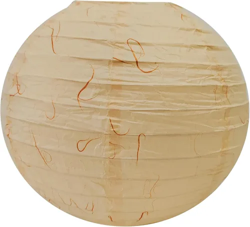 Miniatura 2 de Linterna de papel de dragón de nube de 8 pulgadas, lámpara de papel china japonesa (juego de 5, beige)