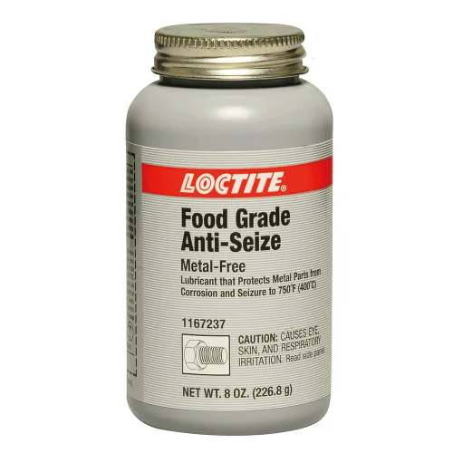 Loctite 1167237 – Lubricante antiadherente color blanco, de grado alimentario, LB 8014, temperatura inferior de -20 grados F, temperatura superior a