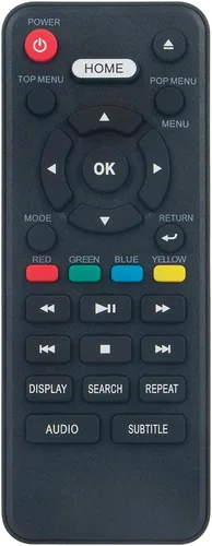 AULCMEET NC456UL NC456 Nuevo control remoto de repuesto apto para SANYO Blu-ray reproductor de DVD NC456UL FWBP808FA FWBP808F FWBP808F-A