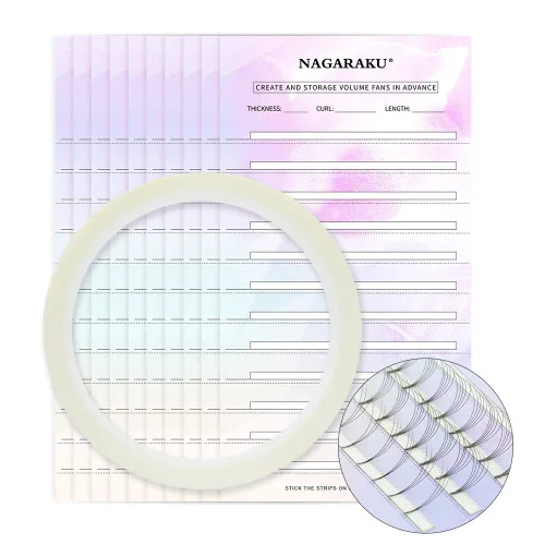 Miniatura 9 de NAGARAKU Caja de almacenamiento magnética para extensiones de pestañas, caja organizadora de pestañas postizas, 5 capas, a prueba de polvo