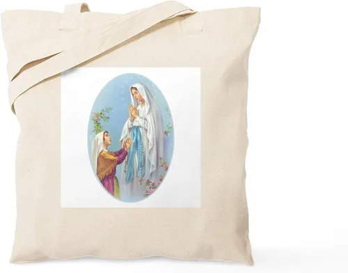 Miniatura 8 de CafePress Hail Mary Tote Bag Bolsa de lona natural, bolsa de compras reutilizable