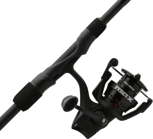 Abu Garcia Combo de carrete giratorio y caña de pescar Max SX