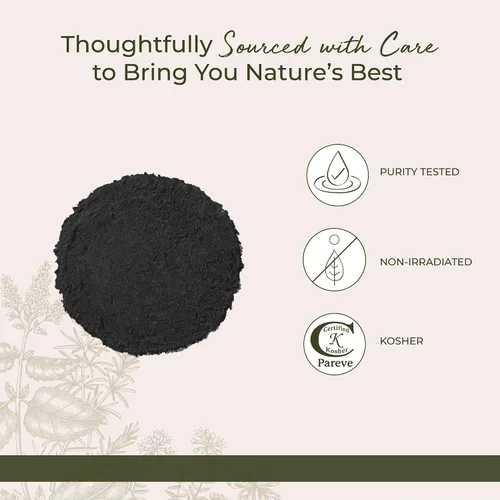 Miniatura 4 de Starwest Botanicals Polvo de carbón activado de madera dura estadounidense de grado alimenticio, bolsa a granel de 1 libra