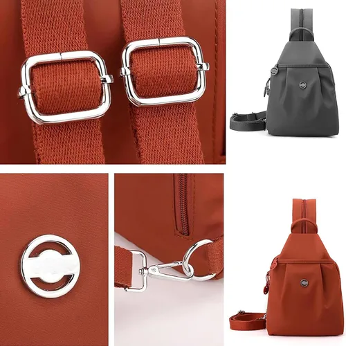 Miniatura 7 de Bolsa de viaje impermeable de 2 vías, nueva bolsa de mano 3 en 1 con Oxford impermeable, bolsa cruzada antirrobo de viaje para mujer