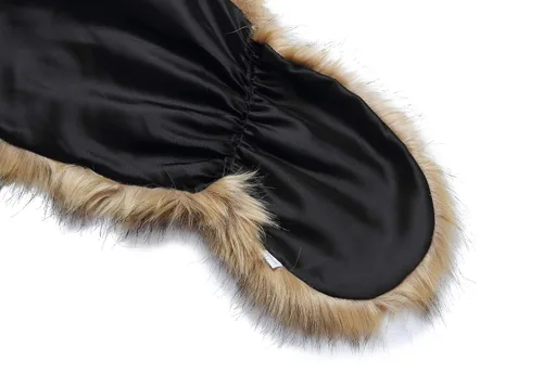 Miniatura 8 de Caracilia - Elegante estola tipo chal en piel sintética para el invierno.