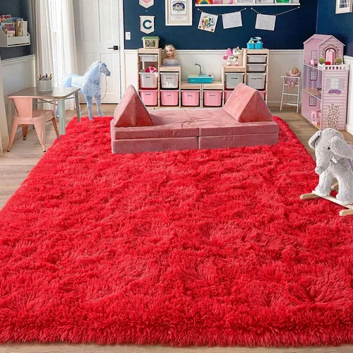 Miniatura 45 de Alfombras de Pasillo para Dormitorio 2x6 pies Alfombras de Pasillo para Pasillos Antideslizantes Suaves de Pelo Largo Alfombra de Cabecera, Alfombra