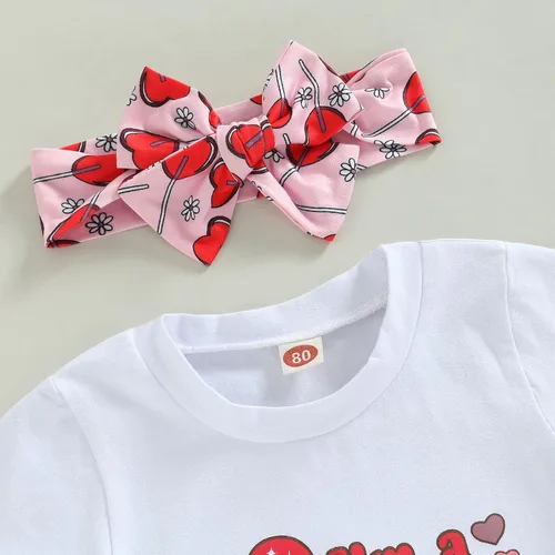 Miniatura 9 de Conjunto de sudadera con cuello redondo y estampado de pastel de calabaza para niña, camiseta y pantalones acampanados