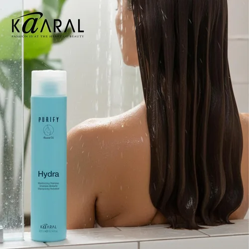 Miniatura 7 de Kaaral Purify Hydra Champú Hidratante - Cuidado hidratante natural para cabello seco o teñido - Seguro para mujeres y hombres - Suaviza y revive