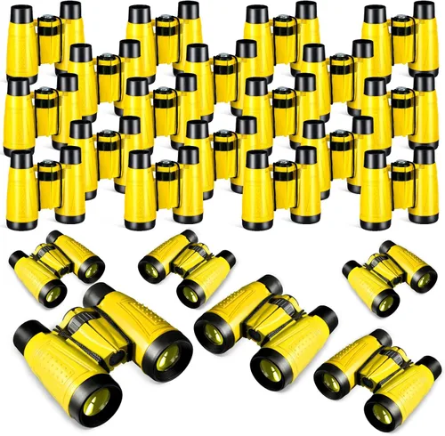 Miniatura 8 de Libima 24 prismáticos compactos educativos a granel con telescopio de cuerda para el cuello para aprender observación de aves, camping, senderismo