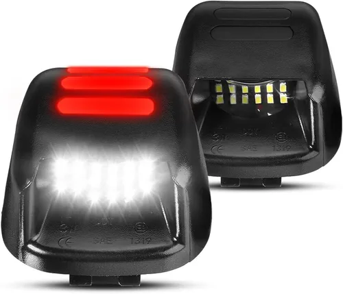 Miniatura 16 de LESAUCE Kit de luces LED para matrícula para Dodge Ram 1500 Pickup 1994-2001, Dodge Ram 2500/3500 1994-2002 Pickup - LED blanco de 6000 K, carcasa
