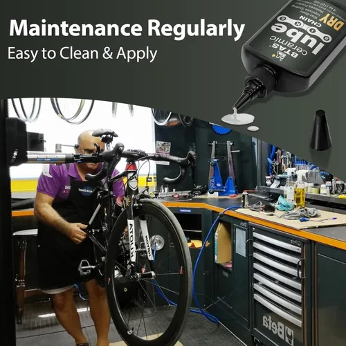 Miniatura 7 de BTAS Lubricante de Cera Seca para Cadena de Bicicleta 4 oz para Carretera, Bicicleta de Montaña, MTB y Aceite Lubricante de Cadena de Bicicleta