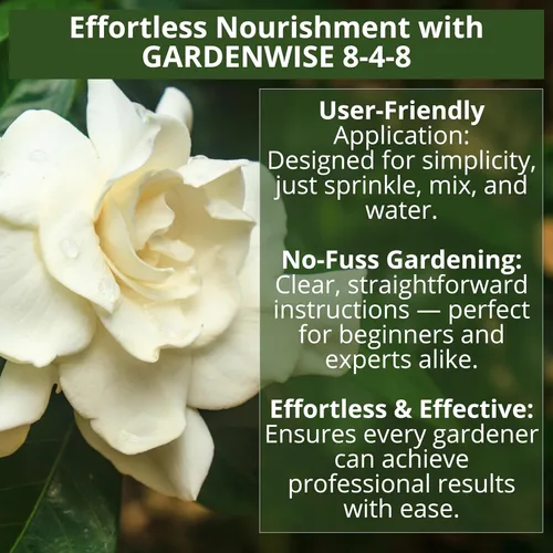 Miniatura 6 de GARDENWISE 8-4-8 Fertilizante ácido para azaleas, camelias (camelia), hortensias, arándanos, gardenias, árboles de magnolia, plantas de hoja perenne