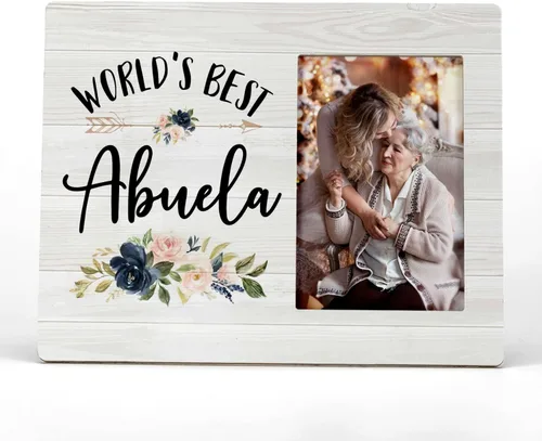 Miniatura 10 de FONDCANYON Justo cuando las abuelas piensan que su trabajo está hecho, alguien las llama abuelas geniales Marco de foto para anuncio de embarazo