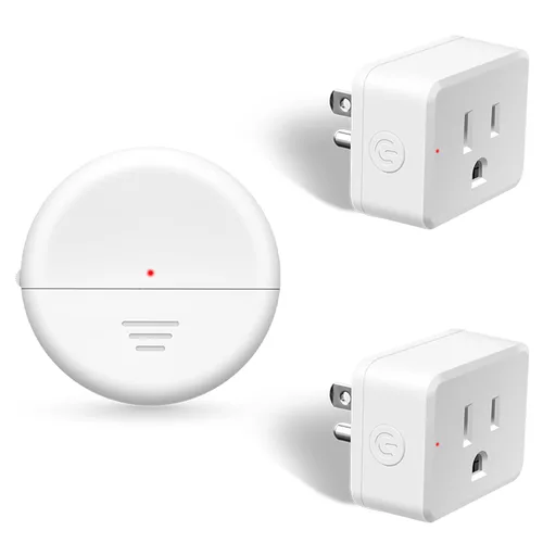 Miniatura 60 de NineLeaf Interruptor de salida remoto inalámbrico, interruptor de lámpara remoto, interruptor decorativo de enchufe de luz de encendido y apagado