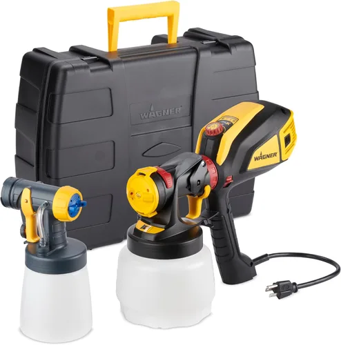 Miniatura 2 de Wagner Spraytech 02419307 FLEXiO 595 Pulverizador de pintura HVLP de mano, boquilla de acabado iSpray y detalle, ajuste completo, diseño ligero