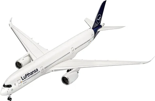 Miniatura 3 de Revell 03881 1:144 Airbus A350-900 Lufthansa Nueva Livery Plastic Model Kit