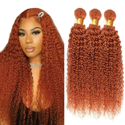 Miniatura 16 de Color 30 paquetes de cabello humano marrón onda del cuerpo paquetes 8 10 12 pulgadas brasileño virgen Remy extensiones de cabello humano doble trama