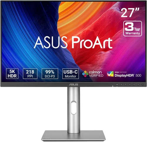 Miniatura 16 de ASUS ProArt Display PA278QV 27" WQHD (2560 x 1440) Monitor, 100% sRGB/Rec. 709 ΔE < 2, IPS, DisplayPort HDMI DVI-D Mini DP, Calman Verificado