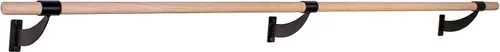 Miniatura 8 de VITA Barre - Barra de ballet individual montada en la pared, clásica WB15, madera Altura fija, fabricada en Estados Unidos, equipo de ejercicio