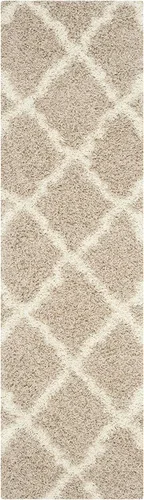 Miniatura 35 de Safavieh - Dallas Shag Collection SGD257A - Alfombra de área con diseño de enrejado de 10 x 14 pies