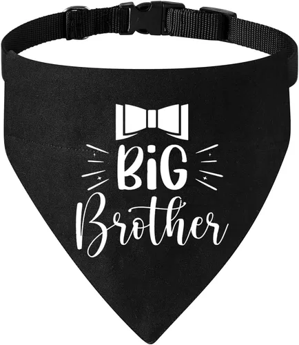 Miniatura 5 de El mejor collar de bandana de boda para perro, bandana de compromiso ajustable para mascotas con hebilla de liberación rápida y anillo en D