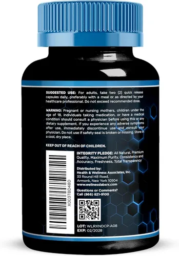 Miniatura 3 de Wellness LABSRX Suplemento liposomal NAD, 1500 mg - Suplemento de resveratrol NAD para mujeres y hombres, NAD+ apoya la salud celular, energía
