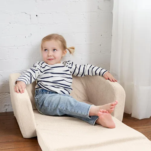 Miniatura 2 de ZICOTO Silla y sofá resistente para niños – El sofá perfecto para niñas y niños – Sillas plegables ideales para dar a tus hijos un lugar seguro