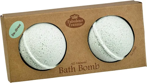 Miniatura 4 de Fabulous Frannie De-Stress Natural - Juego de bombas de baño hechas a mano, rico en aceite esencial, sal mineral, aceite de coco, hamamelis