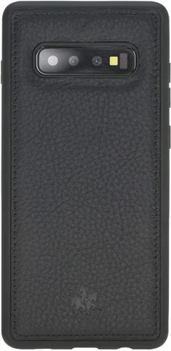 Miniatura 98 de Venito Lucca - Funda de piel compatible con Samsung Galaxy Note 10 (6.3 pulgadas), extra segura, con cubierta trasera acolchada, color negro rústico