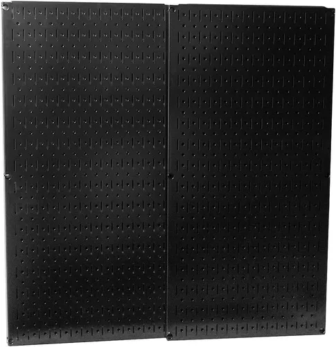 Miniatura 16 de Wall Control 30-P-3232G Paquete de tablero perforado de metal gris