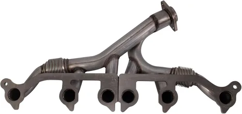 Miniatura 5 de TRQ Colector de escape compatible con Jeep Grand Cherokee Comanche Wrangler 4.0L