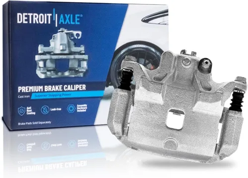 Miniatura 149 de Detroit Axle - 4 pinzas de freno para Honda Element 2003-2011 Pinzas de freno de disco con soportes 2004 2005 2006 2007 2008 2009 2010 reemplazo