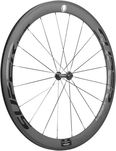 Miniatura 3 de Superteam Ruedas de Bicicleta de Carretera de Fibra de Carbono 700C, Juego de Ruedas Clincher de 50mm, Mate de 23 de Ancho Negro brillante