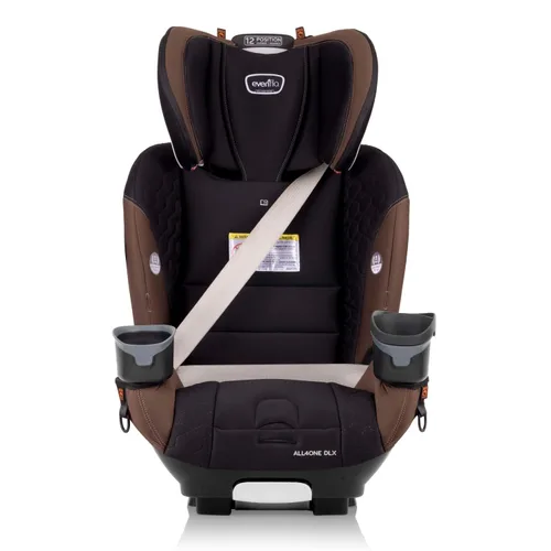 Miniatura 4 de Evenflo EveryFit/All4One - Asiento convertible 3 en 1 para automóvil con funda de limpieza rápida (marrón Belmont)
