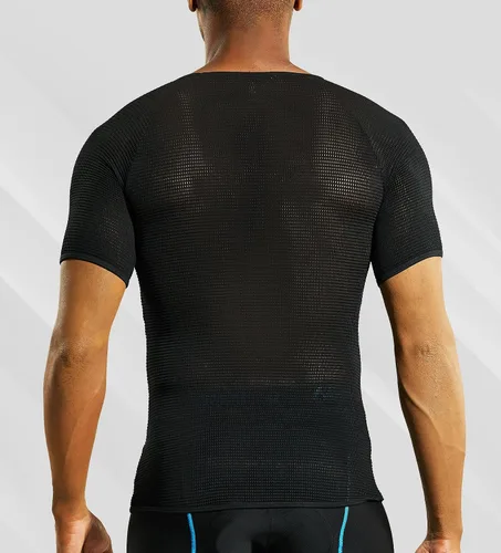 Miniatura 5 de Chalecos para hombremanga corta ciclismo capa base transpirable malla sin mangas Ciclismo capa base bicicleta ultraligera camisetas