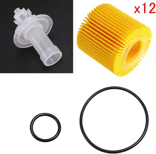 Miniatura 2 de MDEOOSKY Juego de filtros de aceite de motor de 12 piezas de repuesto para Toyota, Lexus, Pontiac, Scion Truck CH10358