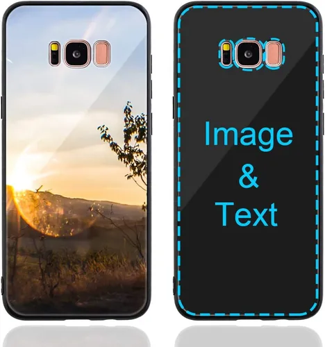 Miniatura 336 de Funda de teléfono personalizada para Samsung Galaxy S22+ / S22 Plus 5G, funda de TPU suave de vidrio templado antiarañazos personalizada con foto