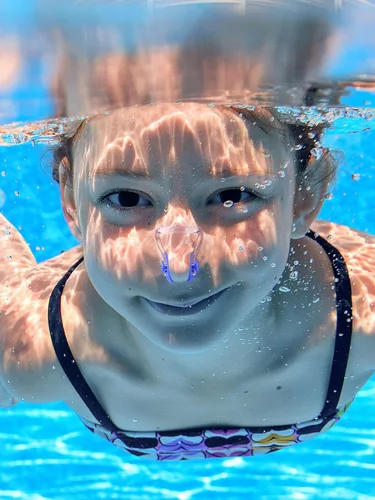 Miniatura 2 de SATINIOR Tapones nasales para natación, clip de nariz, tapón de silicona para natación, surf, protector impermeable para natación y entrenamiento