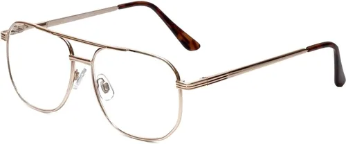 Miniatura 7 de Calabria 1106 - Lentes de lectura de metal con bloqueo de luz azul o lente transparente, para hombres y mujeres, diseño elegante, lectores