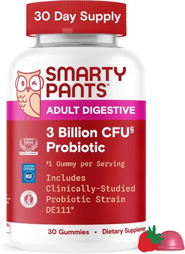 Miniatura 13 de SmartyPants Gomitas probióticas y prebióticas para adultos para la salud digestiva: suplemento para la salud intestinal de 6 mil millones de UFC